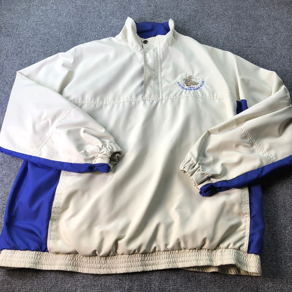 Murray Golf ScotsCraig Golf Club Pullover Windbreaker Jacket‎ Mens L